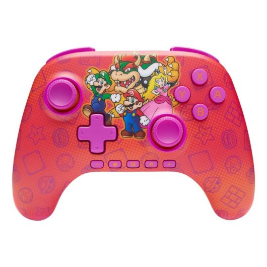 Kabelloses Gamepad PowerA fuer Nintendo Switch 2 Rosa