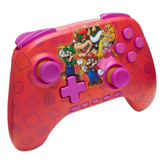 Kabelloses Gamepad PowerA fuer Nintendo Switch 2 Rosa