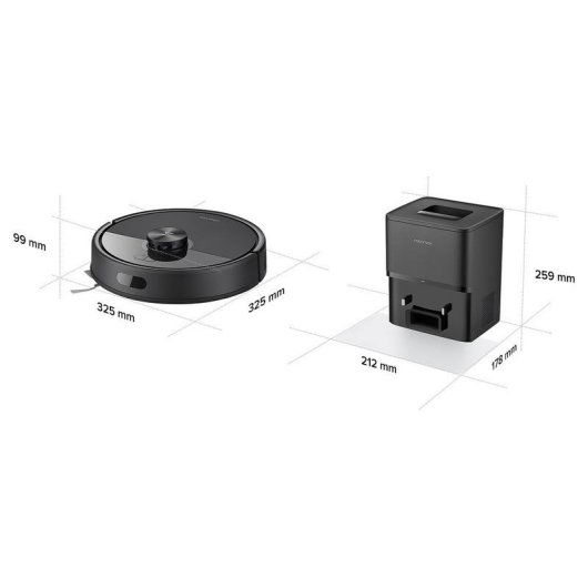 Aspirador Robô Roborock Q7 Pro Max plus Com Esvaziamento Automático Navegação LiDAR 13.000 Pa