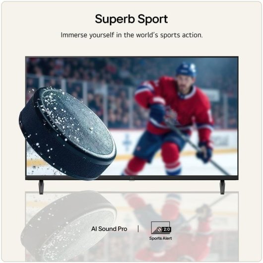 TV LG LED 43NU850B6LA 43" 4K UltraHD 60Hz Smart TV WebOS HDR10 Pro IA Sound Pro
