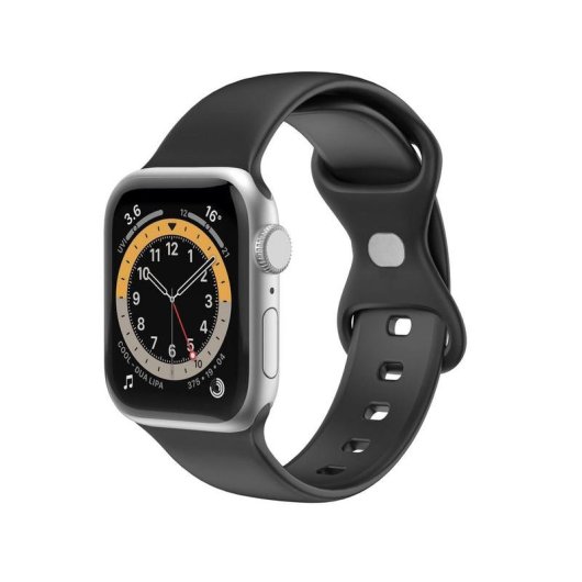 Correa silicona Apple Watch 38/40/41mm Celly Negro
