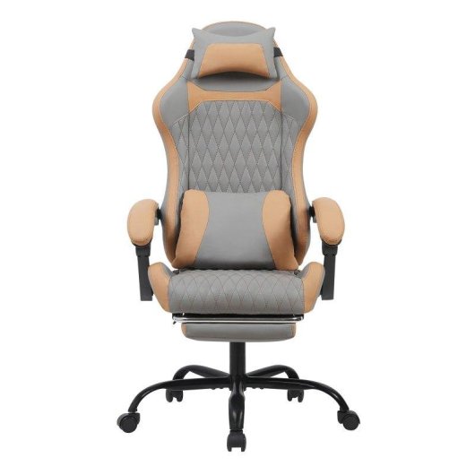 Cadeira Gaming Rolipo W3490-6072-GB Couro proteina respiravel