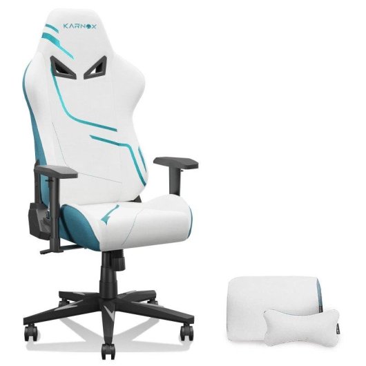 Chaise Gaming Rolipo Kornox Tissu Respirant Hauteur Reglable