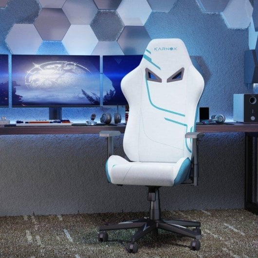 Chaise Gaming Rolipo Kornox Tissu Respirant Hauteur Reglable