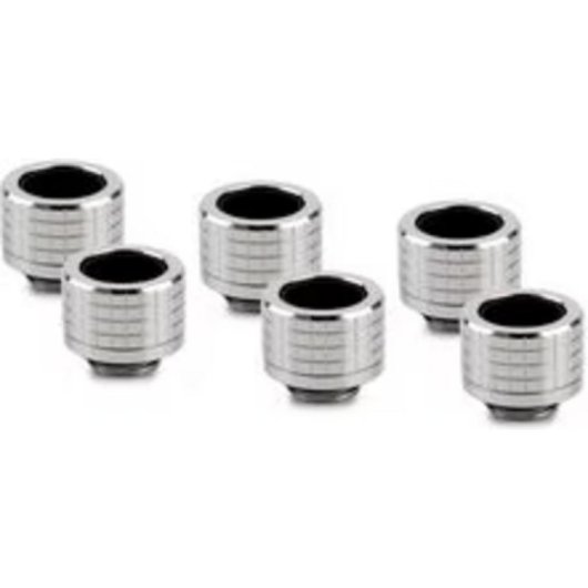 Refrigeración líquida Thermal Grizzly DeltaMate HT14 Gloss Nickel modular 6 unidades