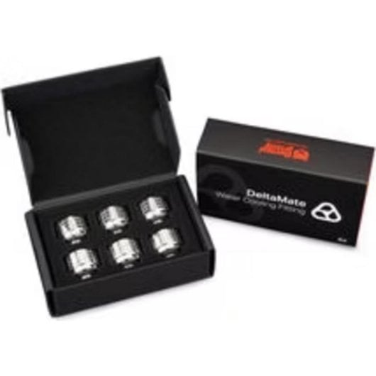 Refrigeración líquida Thermal Grizzly DeltaMate HT14 Gloss Nickel modular 6 unidades