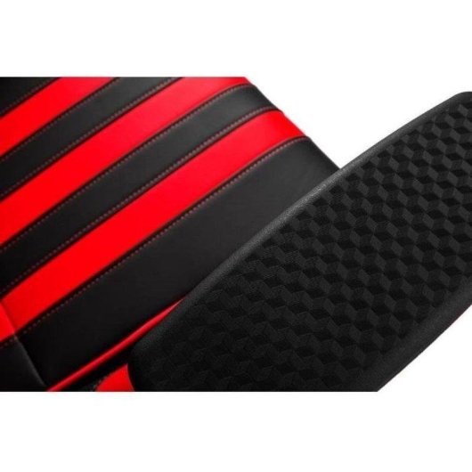 Silla Gaming Yenkee YGC 100RD Cuero PU Rojo Negro Reposabrazos 3D