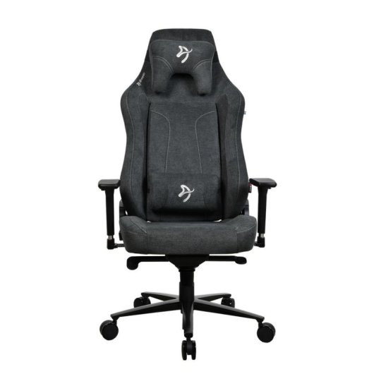 Silla Gaming Arozzi Vernazza XL Softfabric Gris Oscuro Reclinable 165°