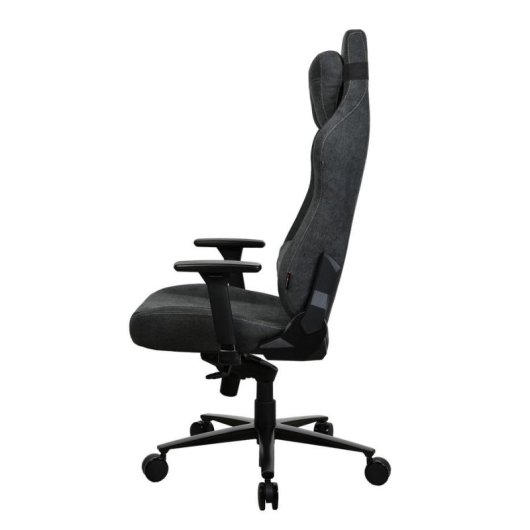 Silla Gaming Arozzi Vernazza XL Softfabric Gris Oscuro Reclinable 165°