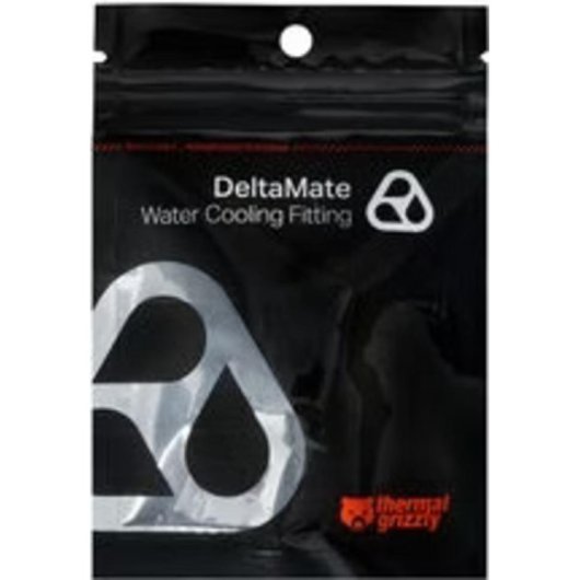 Refrigeração Líquida Thermal Grizzly DeltaMate Schnellkupplung G1/4" Preto