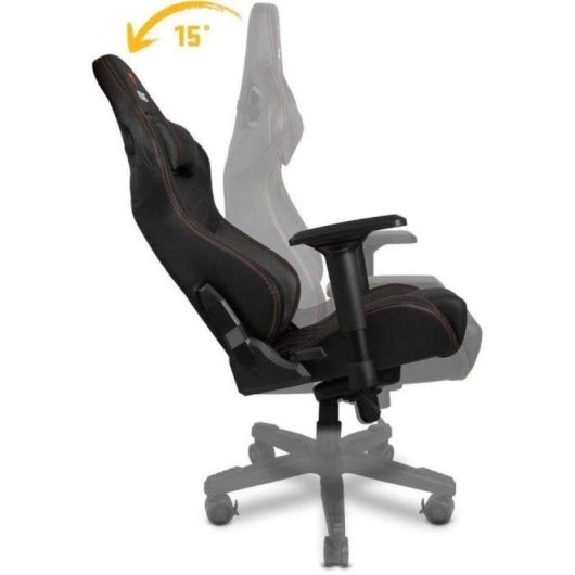 Silla Gaming Yenkee Forsage XL Reposabrazos 4D Reclinable 180°/15° 150 Kg