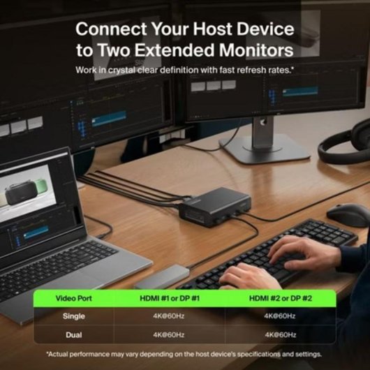 Station d'accueil Belkin Connect Universal 14 ports 2 moniteurs 100W