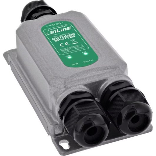 Splitter PoE++ Allnet para exteriores IP67