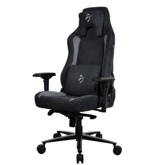 Silla Gaming Arozzi Vernazza Reclinable 165° Tela Ultrasuave Negra