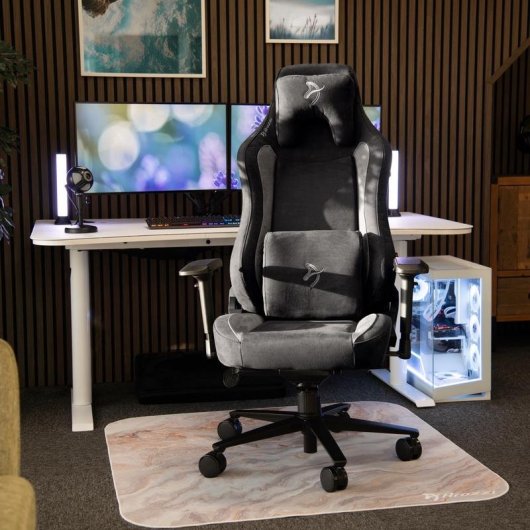 Silla Gaming Arozzi Vernazza Reclinable 165° Tela Ultrasuave Negra