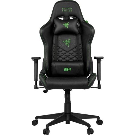 Silla Gaming Razer Tarok Natrix Ergonómica Cuero Sintético Negro