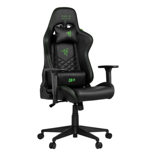 Silla Gaming Razer Tarok Natrix Ergonómica Cuero Sintético Negro