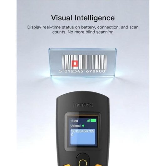 Escáner de códigos de barras Inateck Nano 230D inalámbrico 1D Bluetooth USB