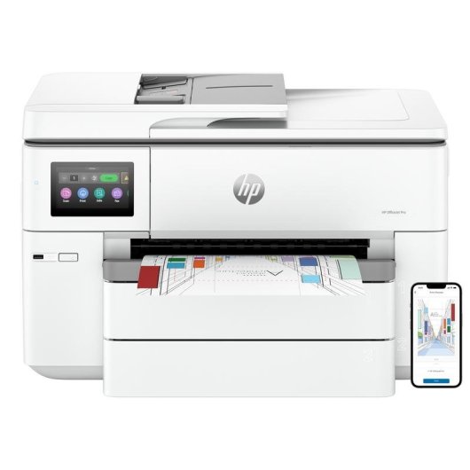 Imprimante jet d'encre Wi-Fi HP OfficeJet Pro 9730 A3 avec scanner et duplex