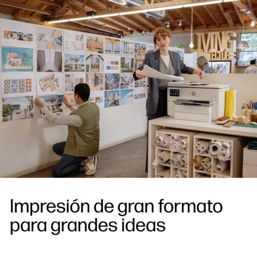 Impresora inyección de tinta WiFi HP OfficeJet Pro 9730 A3 dúplex + 3 Meses de Instant Ink Gratis