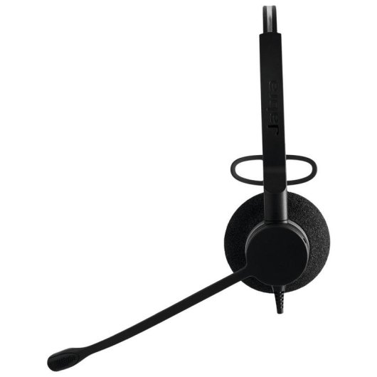 Auricolari Jabra Biz 2300 con cavo USB-C, cancellazione rumore, microfono, uso ufficio, nero