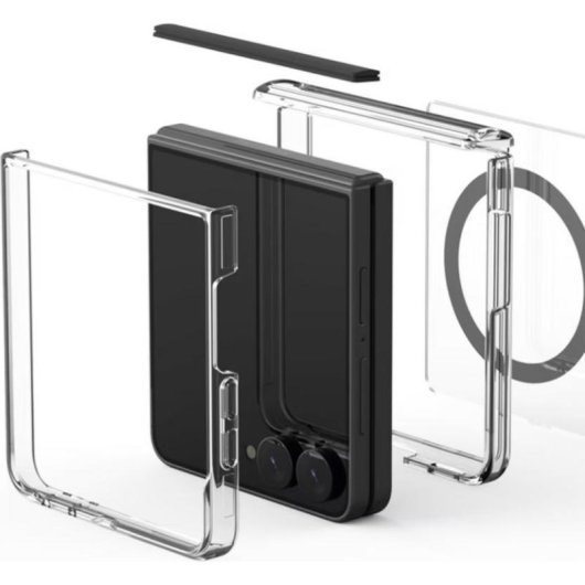 Funda para móvil Araree Backcover PC TPU noire MagSafe pour Samsung Galaxy Z Flip8