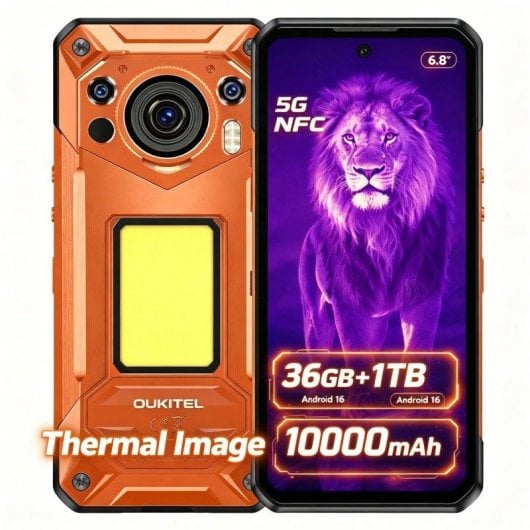 Oukitel WP500 Ultra 5G 12GB 1TB 6.8" Orange