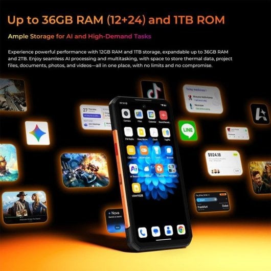 Oukitel WP500 Ultra 5G 12GB 1TB 6.8" Orange