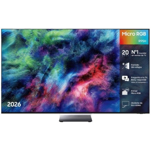 TV Samsung Micro RGB R95H 65" 4K UltraHD 165Hz Smart TV Tizen HDR10+ Dolby Atmos