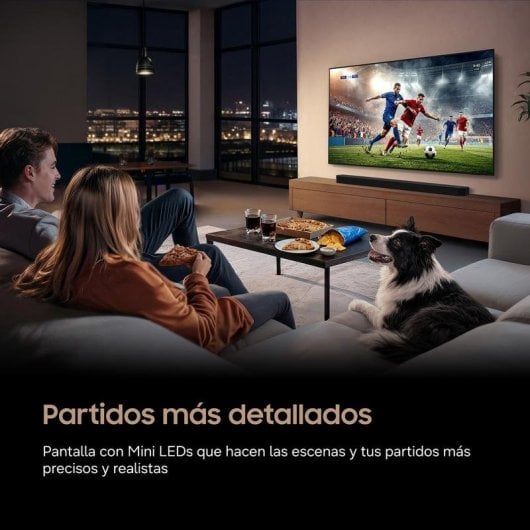 TV Samsung Mini LED M80H 85" 4K UltraHD 144Hz Smart TV Tizen HDR10+ Vision AI