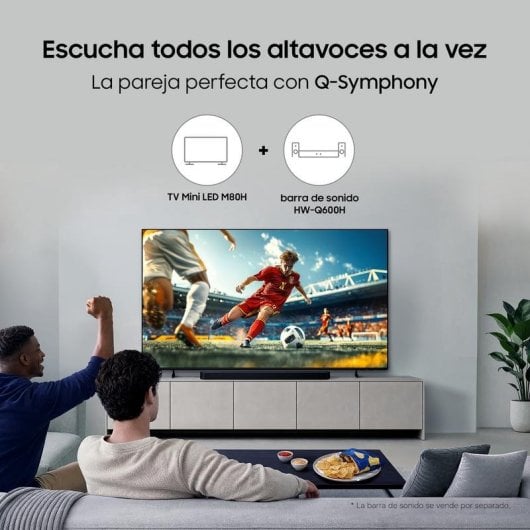 TV Samsung Mini LED M80H 85" 4K UltraHD 144Hz Smart TV Tizen HDR10+ Vision AI