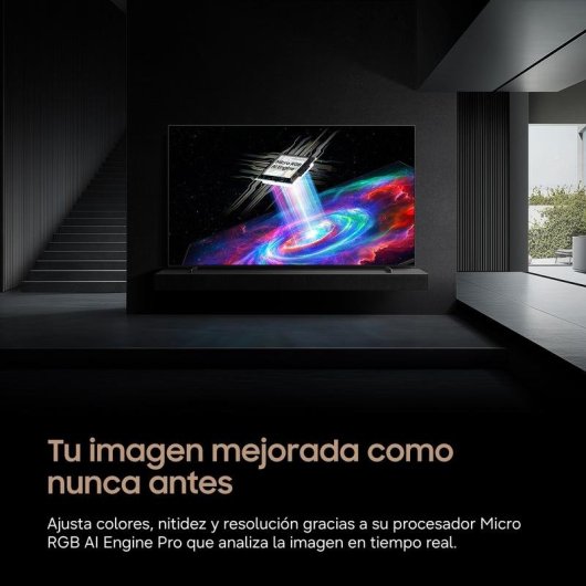 TV Samsung Micro RGB R85H 55" 4K UltraHD 144Hz Smart TV Tizen HDR10+ Dolby Atmos