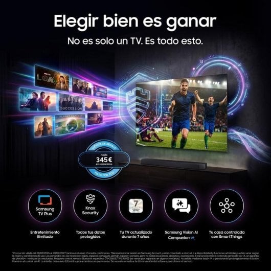 TV Samsung Micro RGB R85H 55" 4K UltraHD 144Hz Smart TV Tizen HDR10+ Dolby Atmos