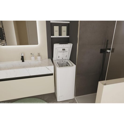 Lavatrice Hoover H-WASH 500 Carica Superiore 8 Kg 1400 rpm Classe B Bianco WiFi IA