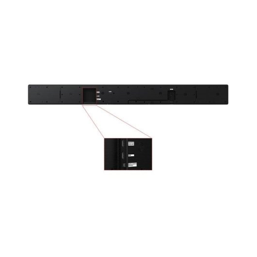Barra de Sonido Samsung HW-QS90H XC 7.1.2 330W Bluetooth WiFi Q Symphony Dolby Atmos Negra