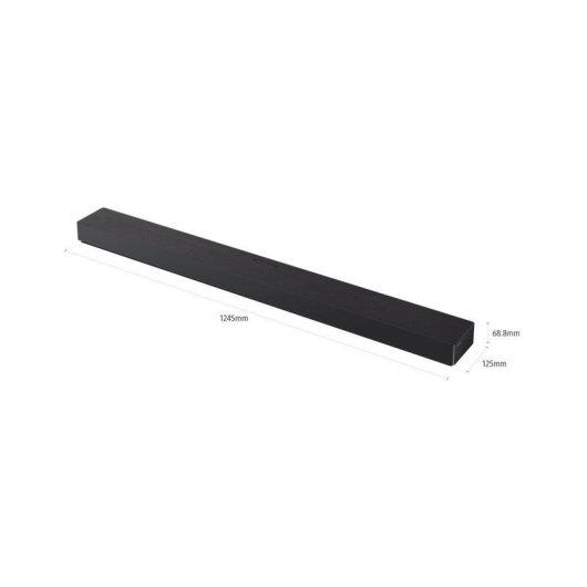 Barra de Sonido Samsung HW-QS90H XC 7.1.2 330W Bluetooth WiFi Q Symphony Dolby Atmos Negra