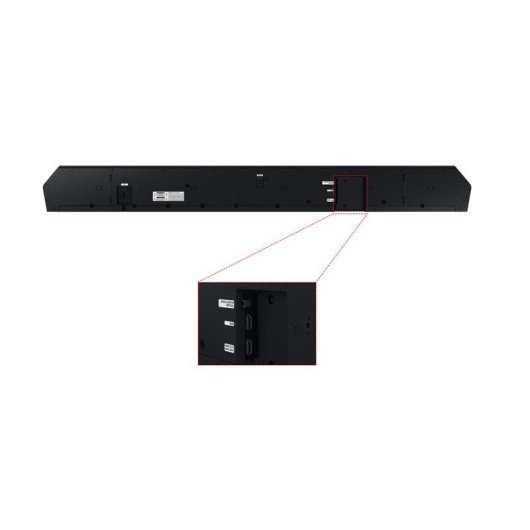 Barra de Sonido Samsung HW-Q600H 3.1.2 320W Bluetooth WiFi Dolby Atmos Titan Black