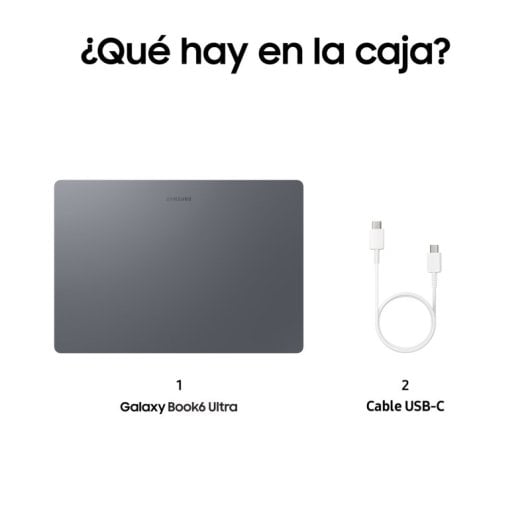 Portátil Samsung Galaxy Book6 Ultra 16" Intel Core Ultra 7 356H 32GB 1TB SSD RTX 5070 Windows 11