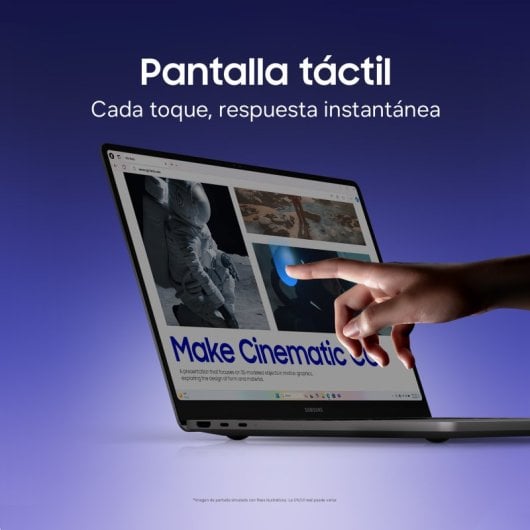 Portátil Samsung Galaxy Book6 Ultra 16" Intel Core Ultra 7 356H 32GB 1TB SSD RTX 5070 Windows 11