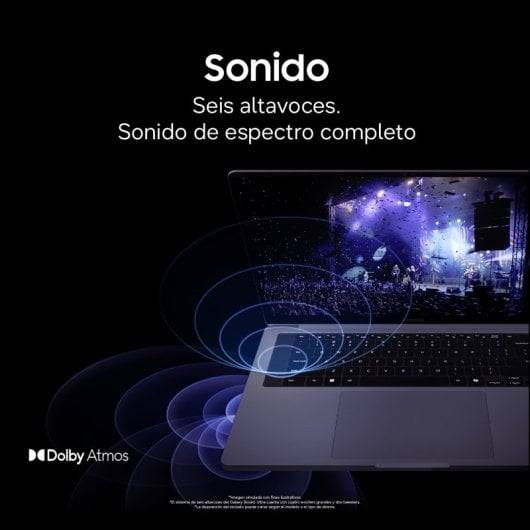 Portátil Samsung Galaxy Book6 Ultra 16" Intel Core Ultra 7 356H 32GB 1TB SSD RTX 5070 Windows 11
