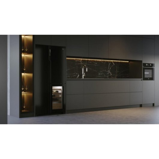 Frigorífico americano Teka RLF 85950 GBK Total No Frost 183 cm 548 L E Negro