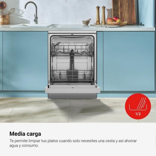 Lavavajillas Fagor 3LVF-620X Classic 12 servicios E con secado Turbo Dry