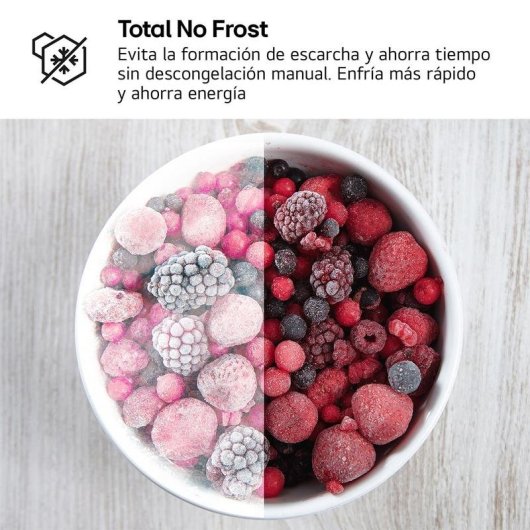 Frigorífico Americano LG GMM42PYBEH Total No Frost 190cm 600L E Inox antihuellas