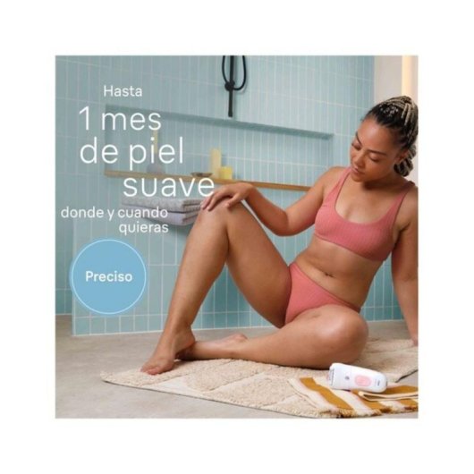 Depiladora Eléctrica Braun Silk-épil 5 Inalámbrica 4 Cabezales Seco y Húmedo Accesorios