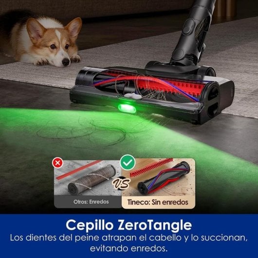 Aspirateur sans Fil Tineco Pure One Station 5 Pro 450W 100 min Anti-enchevêtrement Gris
