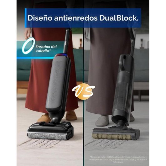 Aspirapolvere senza Fili Tineco Floor One S7 Artist 190W 50 minuti Anti-groviglio Grigio