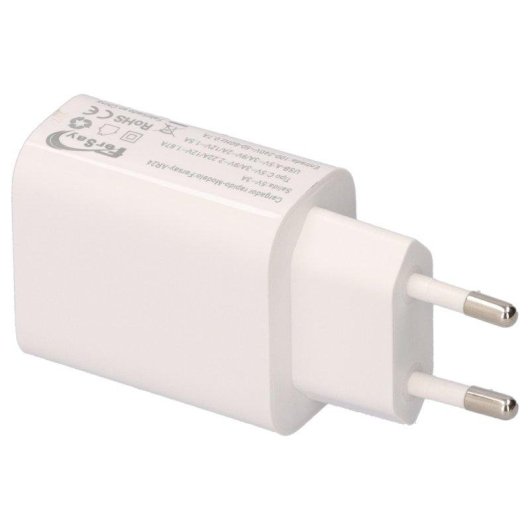 Cargador Rápido Fersay USB-C 18W USB 20W QC3.0