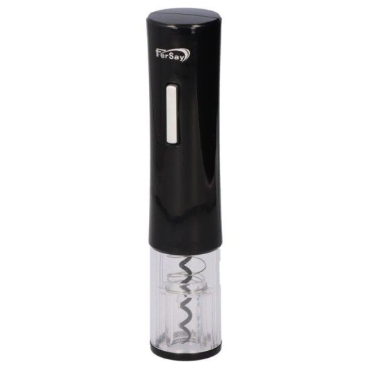 Sacacorchos Eléctrico Fersay SCE2102 con Descapsulador, Vertedor y Tapón