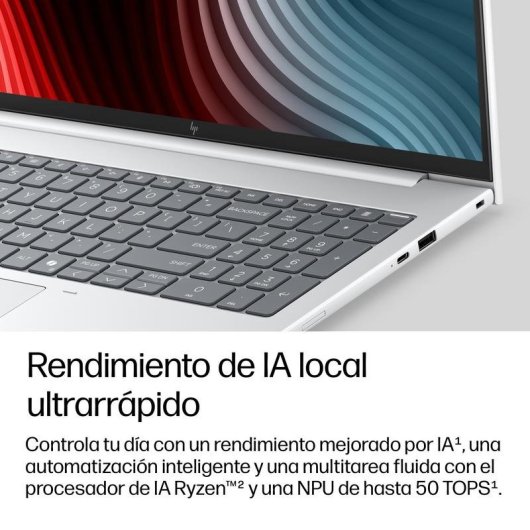 Portátil HP EliteBook 8 G2a 16" AMD Ryzen AI 5 435 16GB 512GB SSD Radeon 840M Windows 11 Pro