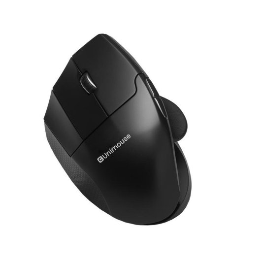 Ratón Contour Design Unimouse Wireless 4000 DPI Negro Ergonomía Ajustable